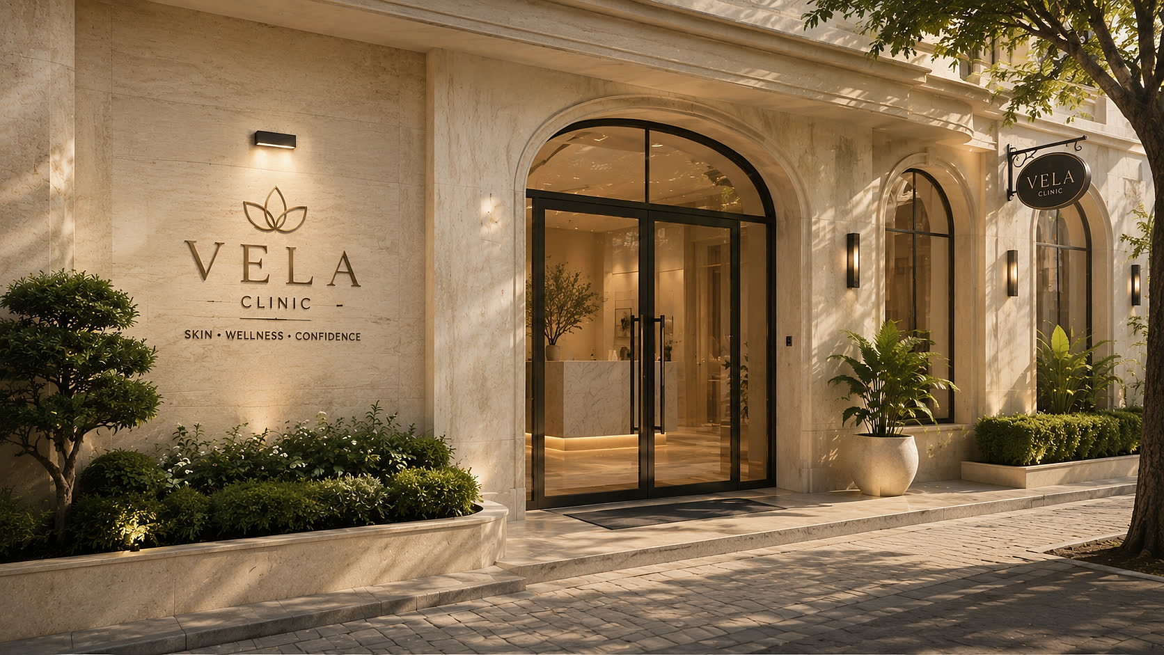 The VELA clinic entrance