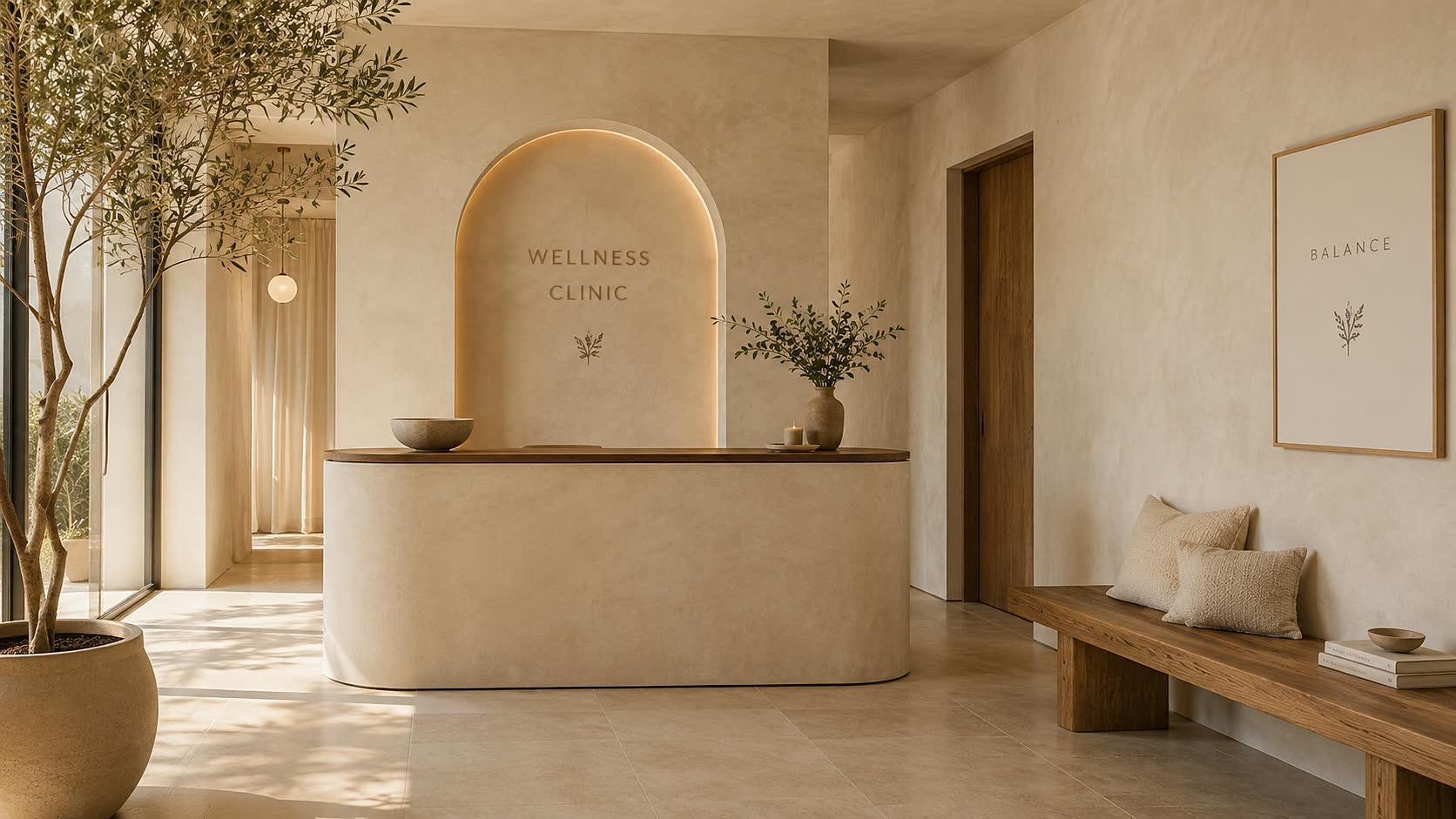 The VELA clinic interior