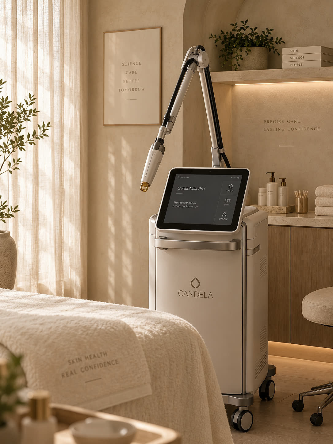 Laser and light skin therapy